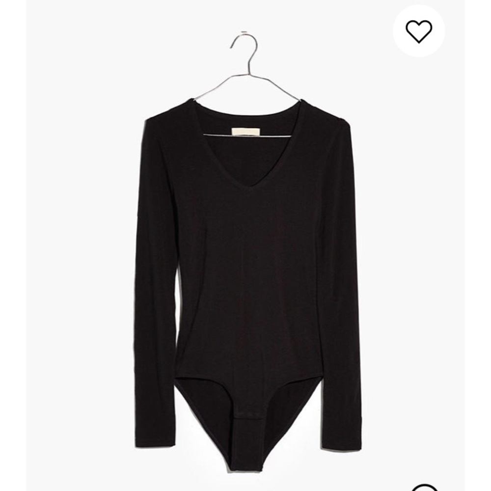 V-Neck Full-Coverage Bodysuit